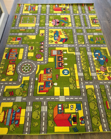 Ковер российский 20711-22011 Фэнси (Фризе, зеленый)