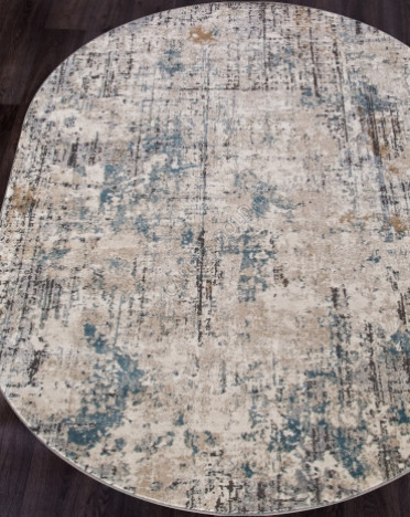 Ковер российский D739 SERENITY (Хит-сет, кремовый) овальный