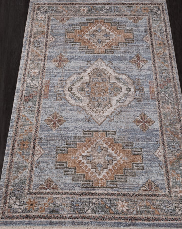 Ковер турецкий 35016-30 BALTIMORE (Акрил, голубой)