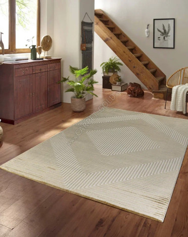 Ковер турецкий 0B913A Dallas (Полипропилен, бежевый, кремовый)