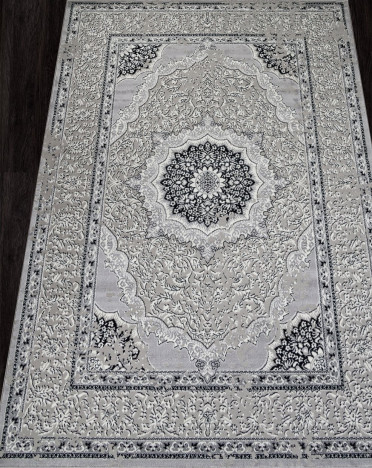 Ковер российский F294 PALERMO (PP Heatset Высокоплотный, серый)