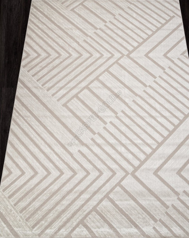 Ковер российский F438 DIOS (PP Heatset Высокоплотный, кремовый)