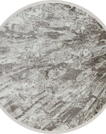 Ковер круглый турецкий 39876A Nadejda (Полипропилен, бежевый)