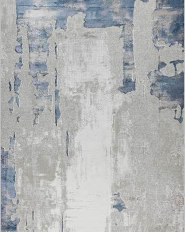 Ковер турецкий 51273B Nadejda (Полипропилен, бежевый, серый, голубой)