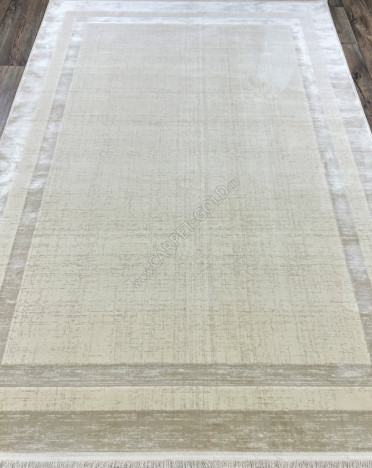 Иранский ковер Iran Paris 1001 (Бамбуковый шелк, бежевый)