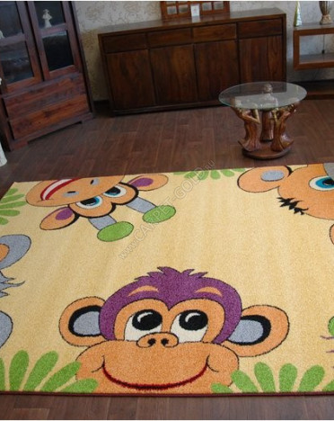 Ковер польский Agnella Funky Tig gold (полипропилен)