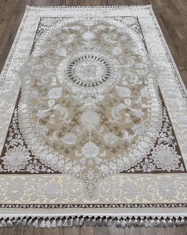 Ковер турецкий 2963A Istinia (Акрил, бежевый, кремовый)