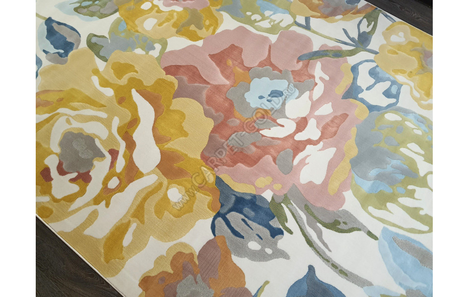 Ковер бельгийский Bloom 466118 990 прямоугольный