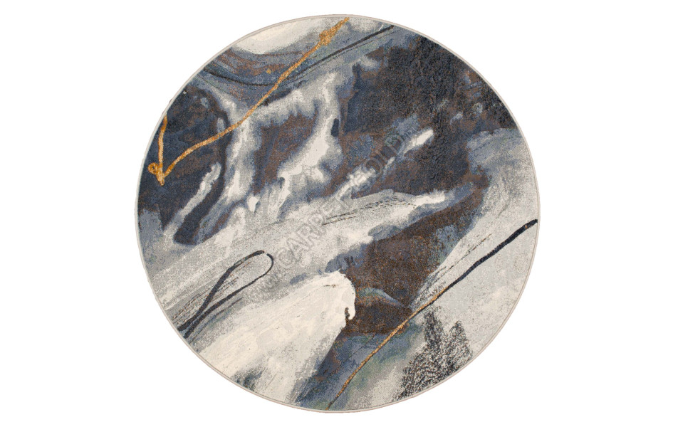 Ковер бельгийский Argentum 63529 2626 круглый