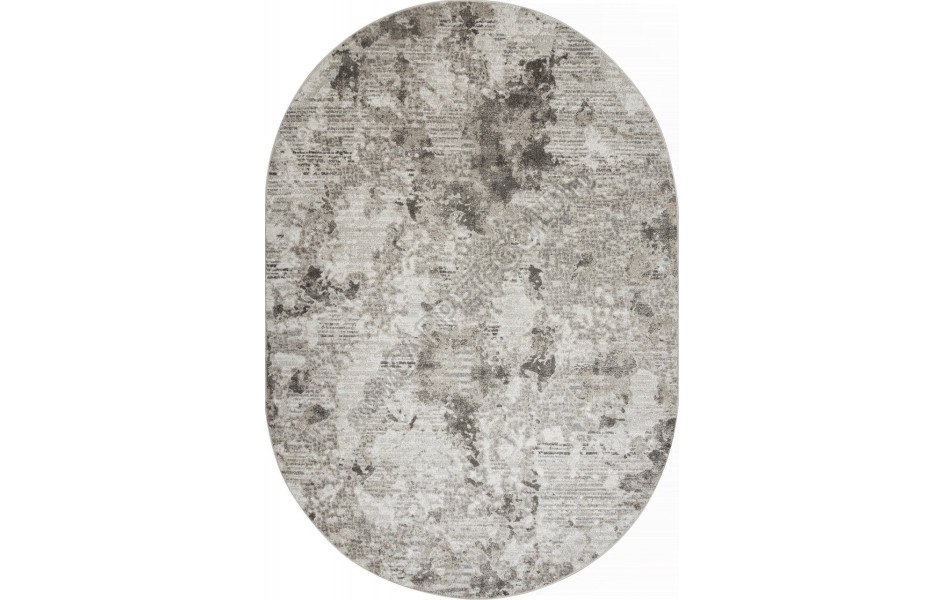 Ковер F152 - BEIGE-BROWN - Овал - коллекция TORNADO