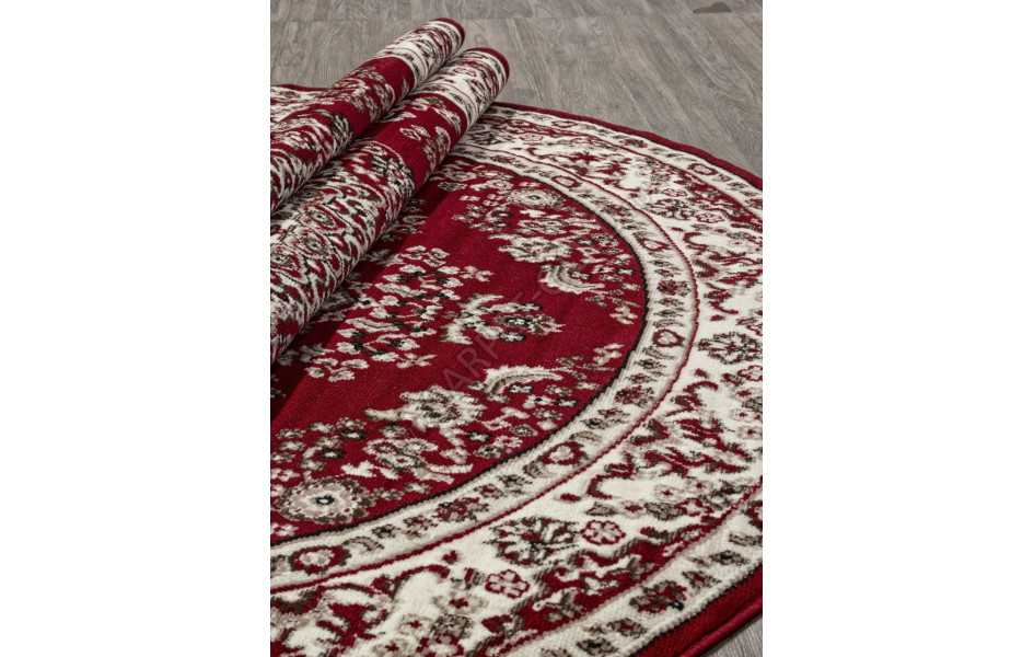 Ковер D285 - RED - Овал - коллекция GAVANA