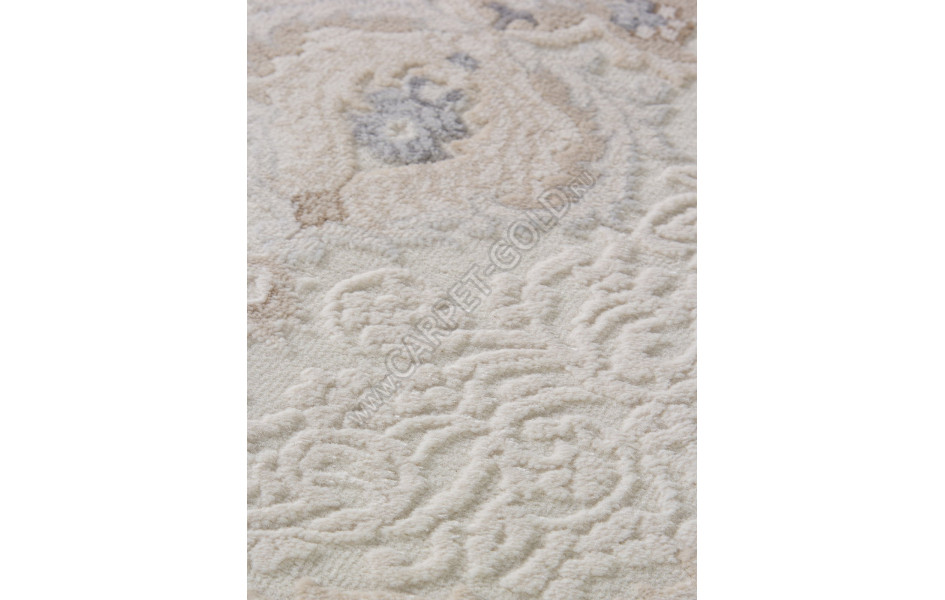 Ковер 35987Z - CREAM / CREAM - Овал - коллекция MELODY